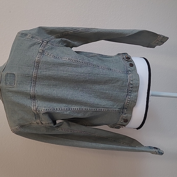 Levi Denim Jacket Girl XXL New - Picture 5 of 8